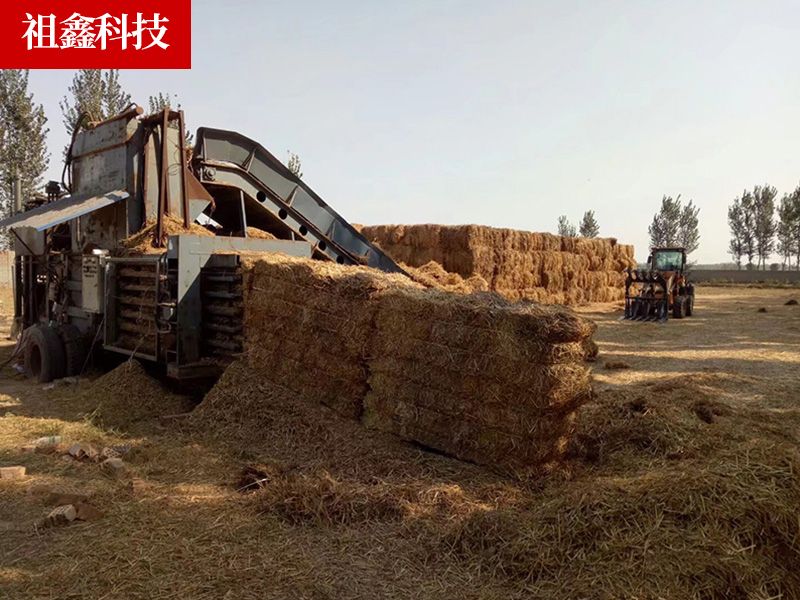 120型半自动秸秆打包机