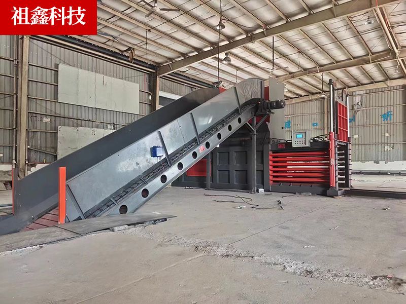 200吨全自动废纸打包机