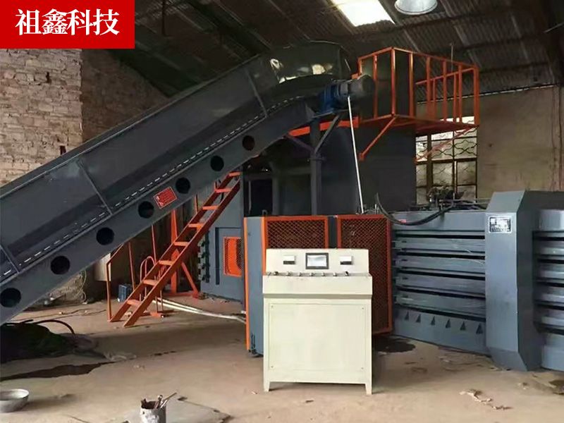 200吨全自动废纸打包机
