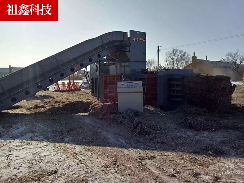160型全自动秸秆打包机